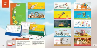 Các Mẫu Lịch Để Bàn Năm 2027