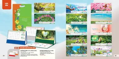 Các Mẫu Lịch Để Bàn Năm 2027