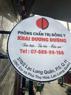Thi Công Bảng Hiệu - Hộp Đèn Phòng Đông Y Khải Dương Đường