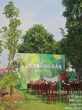 Thiết Kế, In Ấn, Thi Công Lắp Đặt Backdrop Chuyên Nghiệp – Dự Án ECO RETREAT