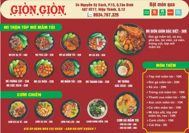 Menu Thực Đơn Ấn Tượng: Nâng Tầm Phong Cách Quán Của Bạn Cùng Sao Băng