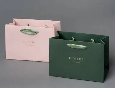 Túi Giấy Cao Cấp Quai Dây Vải In Ấn Theo Yêu Cầu – Bao Bì Sang Trọng Cho Thương Hiệu