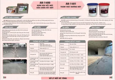 Catalogue Sản Phẩm Sơn Chống Thấm AK GROUP