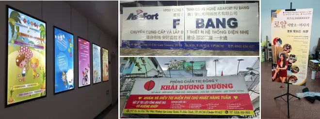 BẢNG HIỆU - HỘP ĐÈN